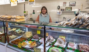 A picture of Marie at Marie’s Deli at Wellington Market.