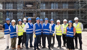 Stirchley topping out ceremony