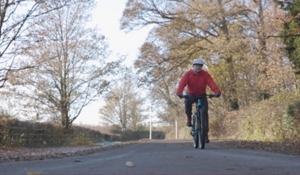 Cyclist in Telford and Wrekin