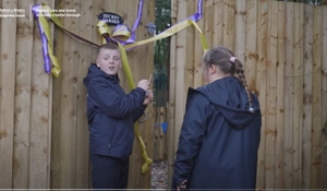 John Fletcher Secret Garden opening