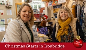 Free parking Ironbridge