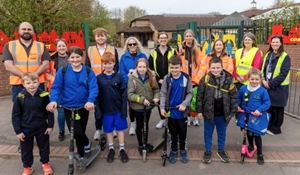 Over 300 Children Join Walk to Lawley Primary School as Part of "A New School Journey" Initiative