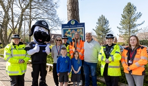 Police Dog Peeler at Car Seat Safety event