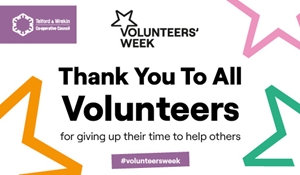 National Volunteers Week 2025 thank you to all our volunteers