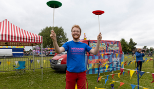 Entertainment at Armed Forces Fun Day 2025