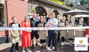 Courtyard Cafe opens in Ironbridge