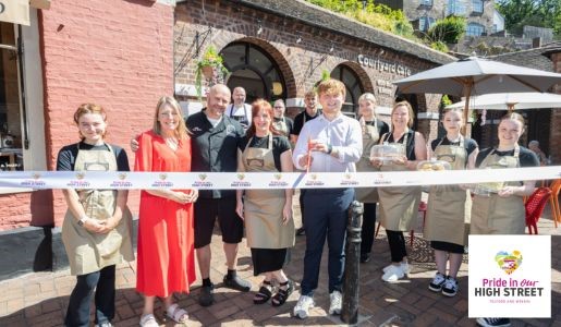 Courtyard Cafe opens in Ironbridge