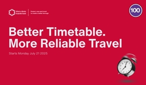 Route 100 Rolls Out New Timetable