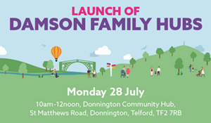 The launch of Damson Family Hubs on Monday 28 July 2025