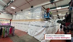 Wellington Market main works start