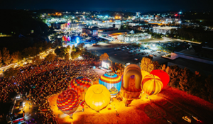 Night Glow 2025 at Telford Balloon Fiesta