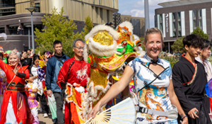Telford Carnival procession 2025