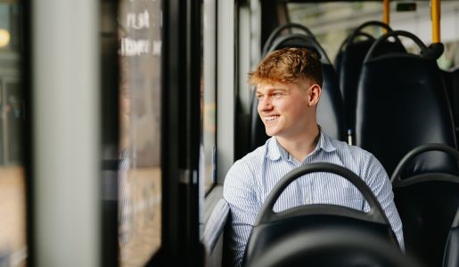 We’re committed to helping young people get to school safely, on time, and with less stress. 