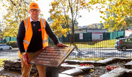 Places of quiet pride: preparing the borough’s memorials for Remembrance