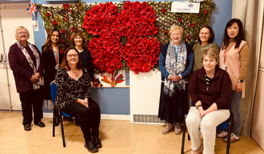 Learn Telford poppy making session