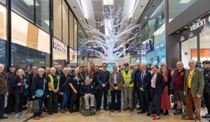 People attend Tree of Light switch on 2025