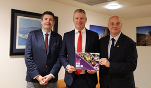 Leader meeting with Luke Pollard - Minister for Defence Procurement