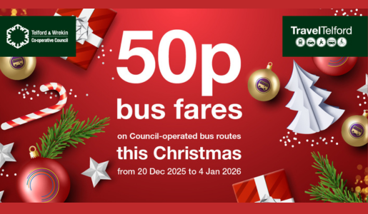Christmas special 50p bus fare returns for festive travel