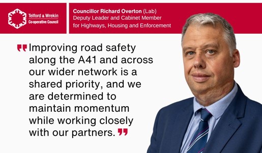 Joint action to improve road safety for communities across Shropshire