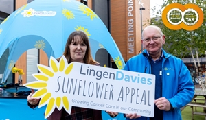 Supporting the Lingen Davies Sunflower Appeal