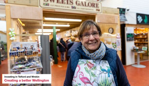 Sweets Galore opens in temporary Wellington Market base