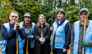 Cllr Healy and Friends of Hurley Brook
