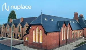 The Gower in St George's, showing new house and refurbished heritage building