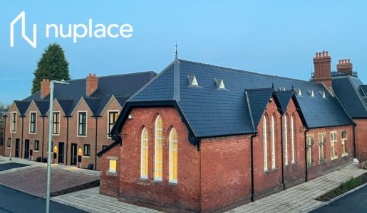 The Gower in St George's, showing new house and refurbished heritage building