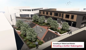 Oakengates public realm works