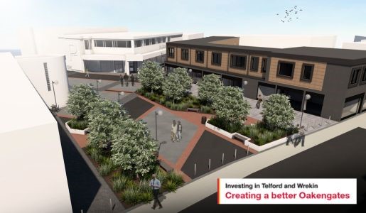 Oakengates public realm works