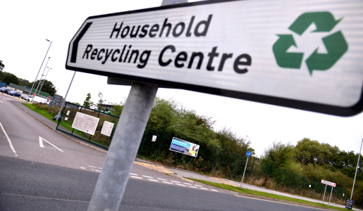 Telford and Wrekin Council Household Recycling centres to move to residents-only access from April