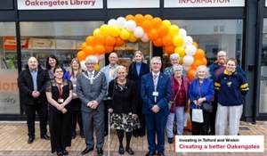 Oakengates library opening