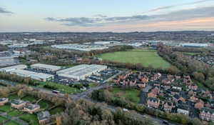 Telford landscape by drone