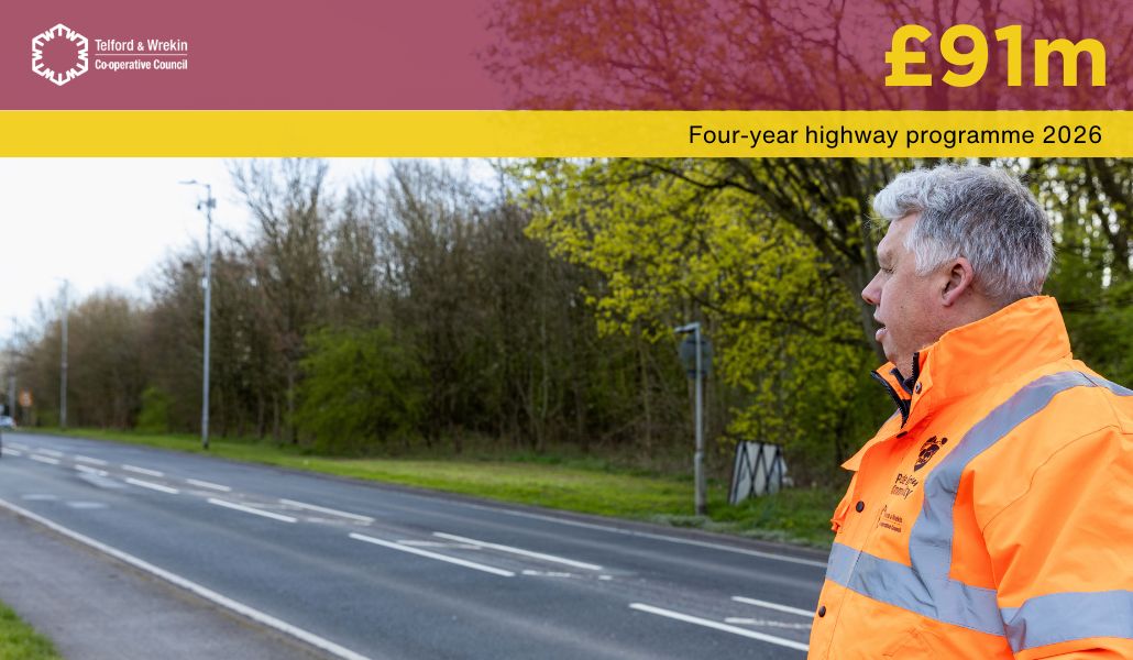 Better roads, better journeys: Major upgrades coming to Telford & Wrekin’s highways in 2026