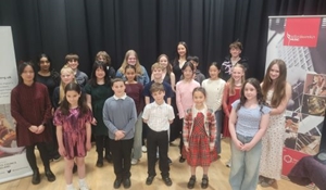 A group of young people, who were the finalists in the Telford Music Competition 2026