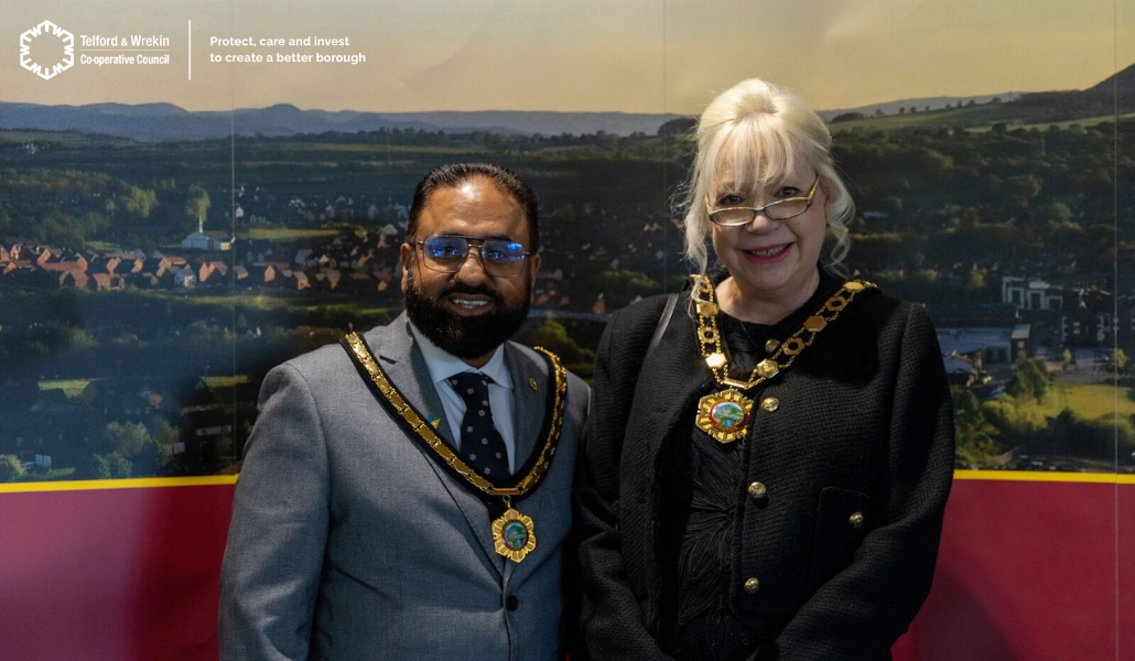 New Mayor and Deputy Mayor of Telford and Wrekin elected for 2026 / 2027