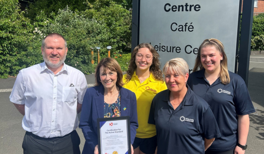 Telford & Wrekin Council's leisure services recognised for excellence