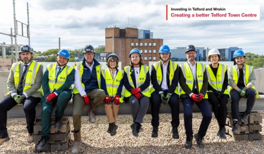 Hampton by Hilton Telford hotel reaches latest milestone