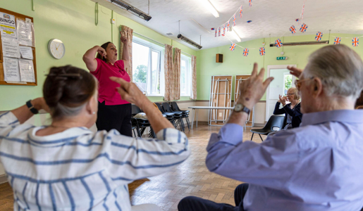 A Move To Thrive session in progress
