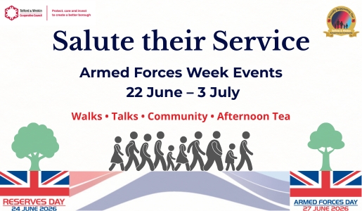 Council to ‘Salute their Service’ with series of armed forces events