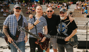 Amphitheatre opening event band image