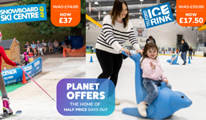 Ski & ice rink leisure summer holiday offer