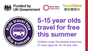 Free bus travel for under-16s this August