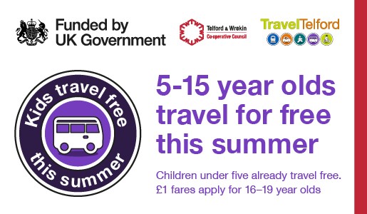 Free bus travel for under-16s this August 