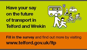 Help shape the future of transport in Telford and Wrekin
