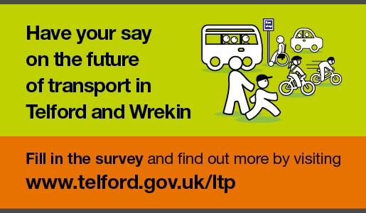 Help shape the future of transport in Telford and Wrekin