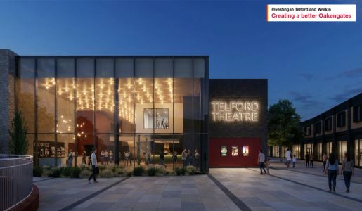 Plans submitted for upgraded Telford Theatre design