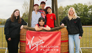 Level Up competition winner takes summer to new heights with Virgin Balloon Flights prize