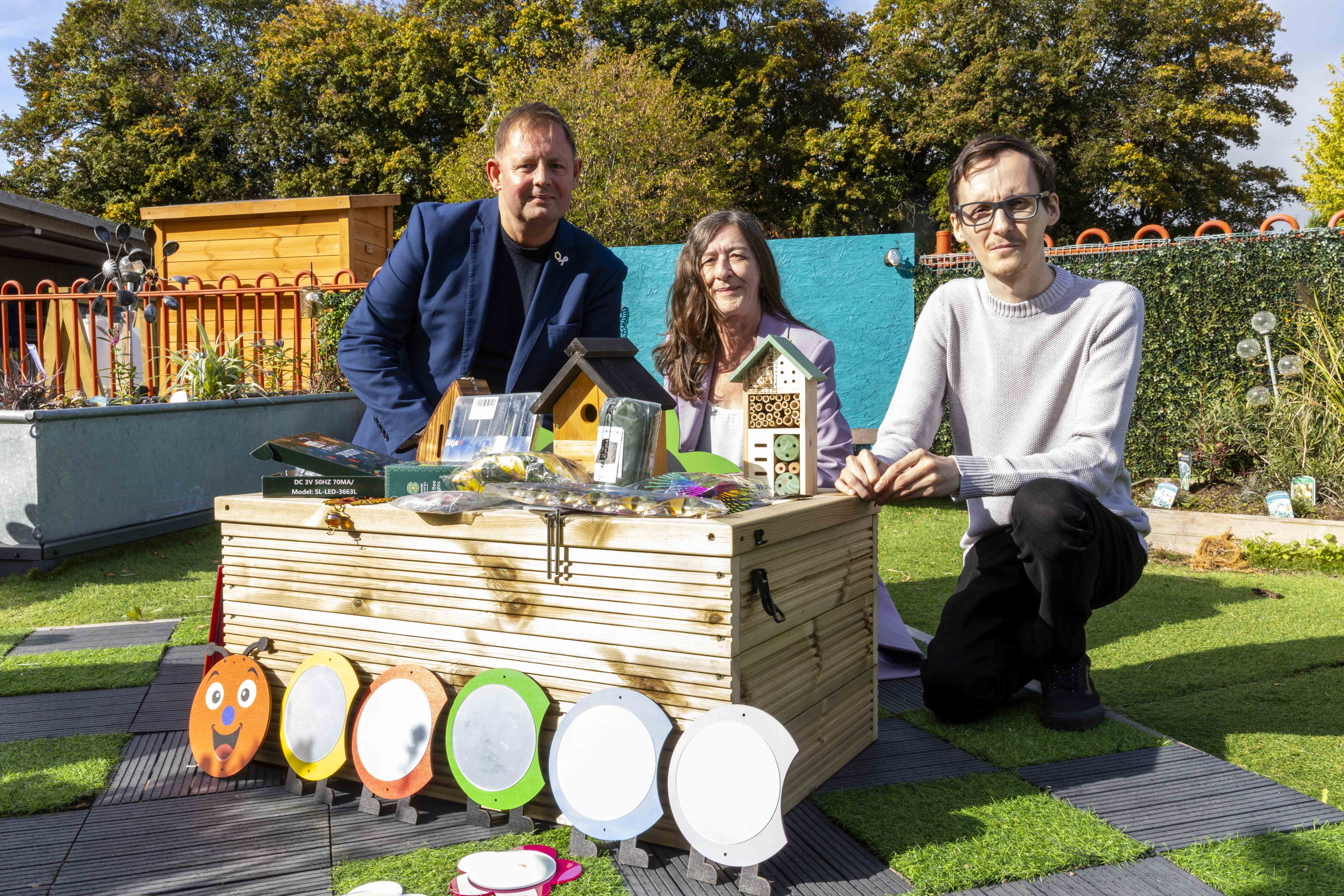 Council and Police Support Sensory Garden Following Vandalism
