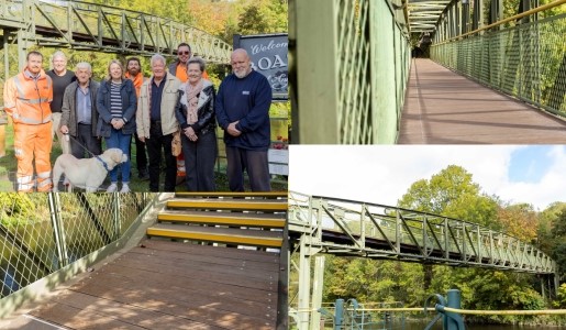 Jackfield bridge reopens today
